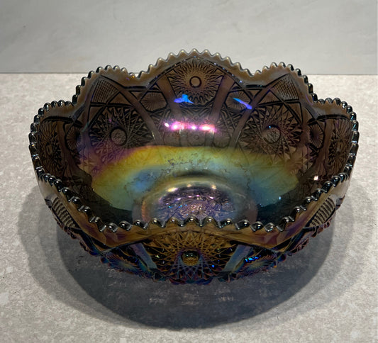 Carnival Glass Bowl
