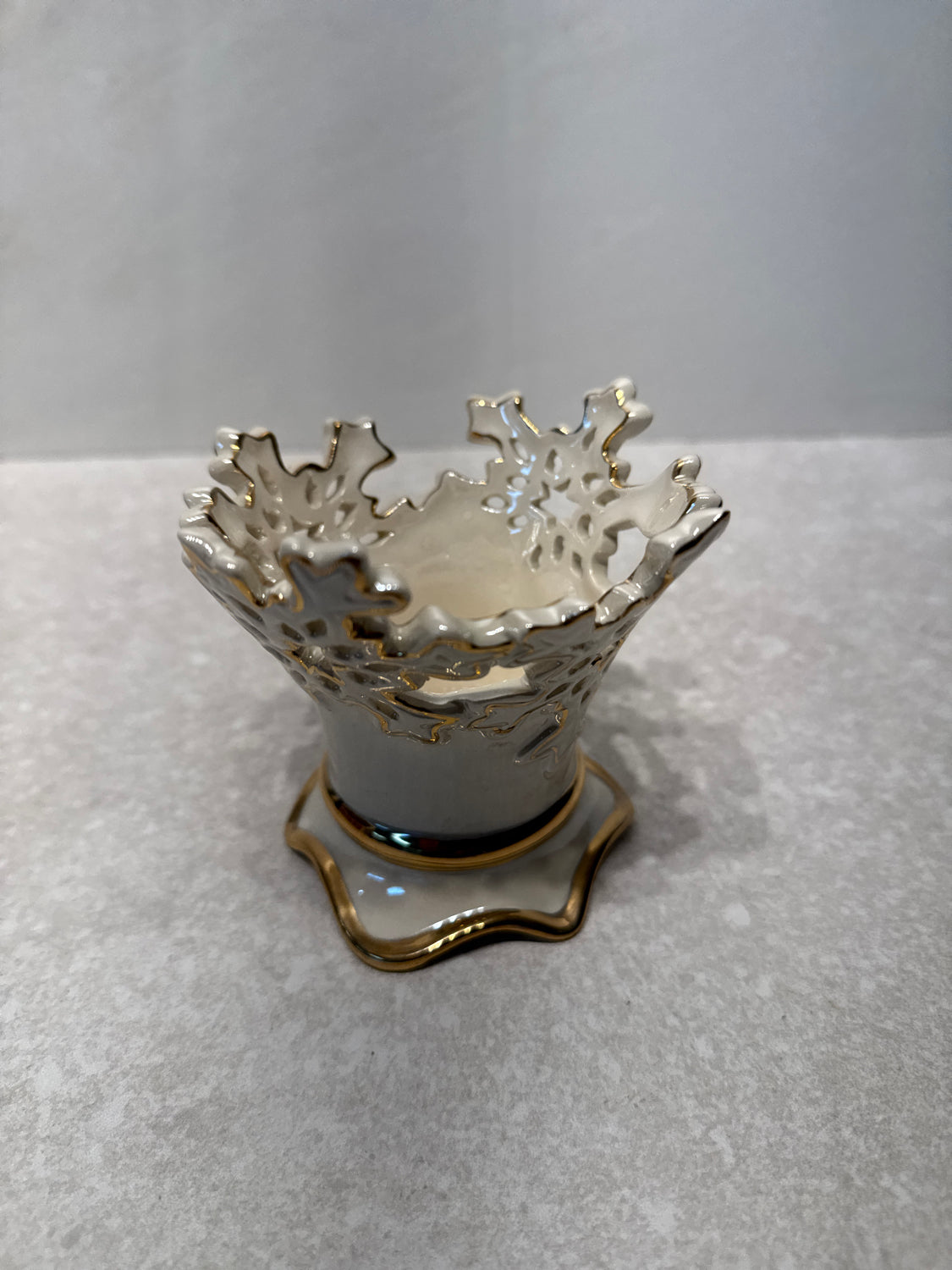 Blue Sky Candle Holder