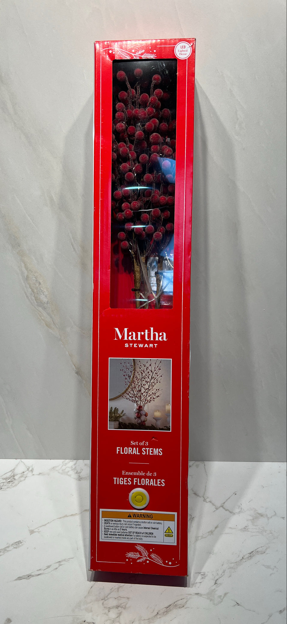 Martha Stewart LED Floral Stems