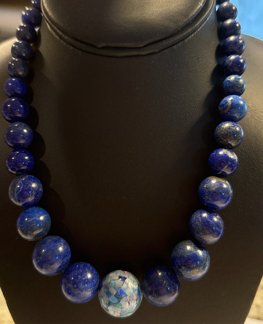 Jay King 925 Lapis Lazuli Necklace