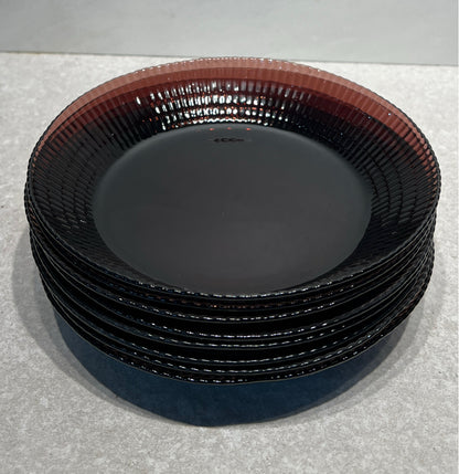 Set of 8 Purple Dishes