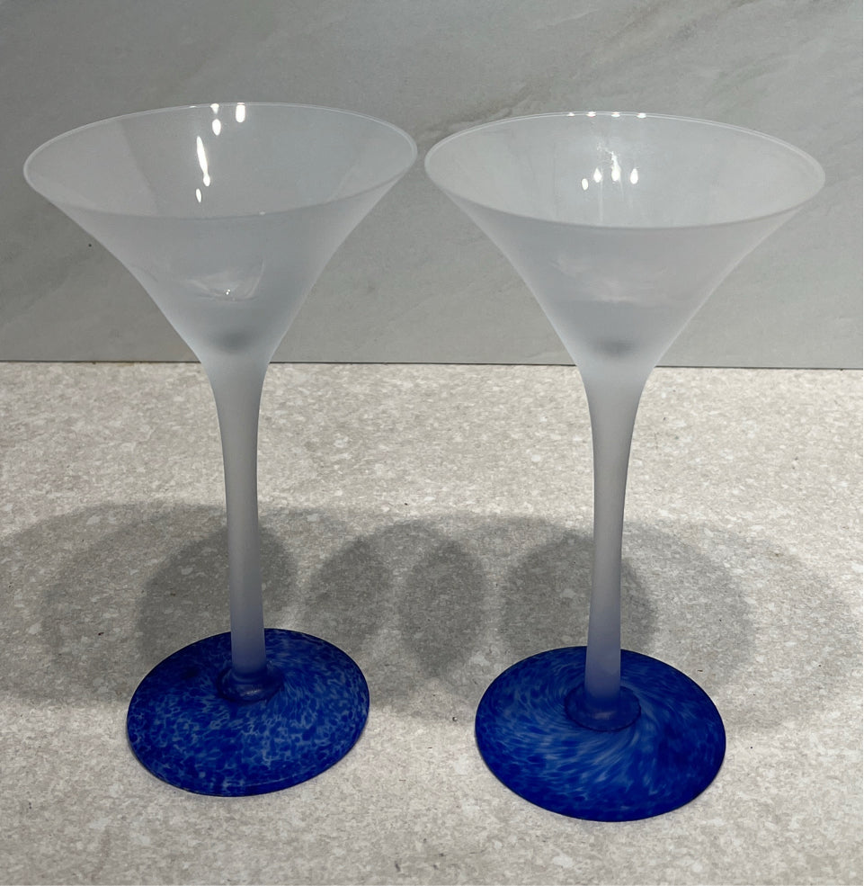 Set of 2 Martini GLasses