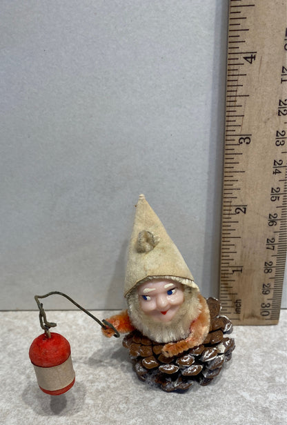 Vintage Pinecone Elf