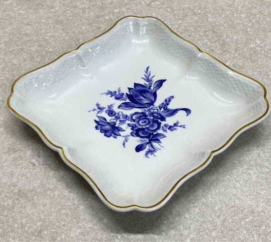 Plate with Blue Flowers