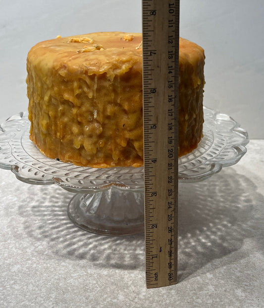 Cake plate With Candle