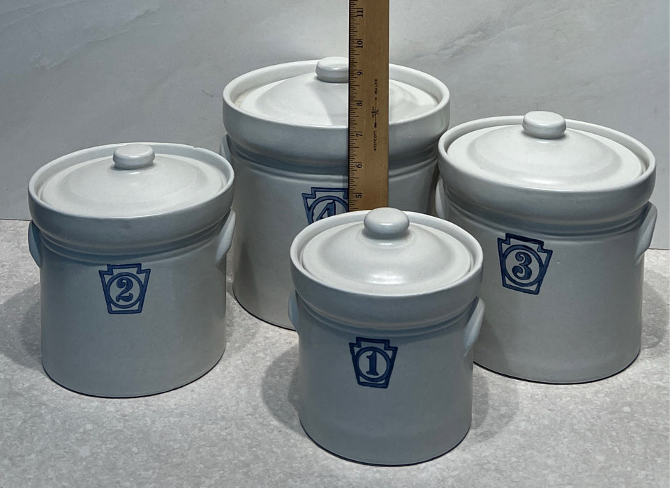 Pfaltzgraff - Set of 4 Cannisters
