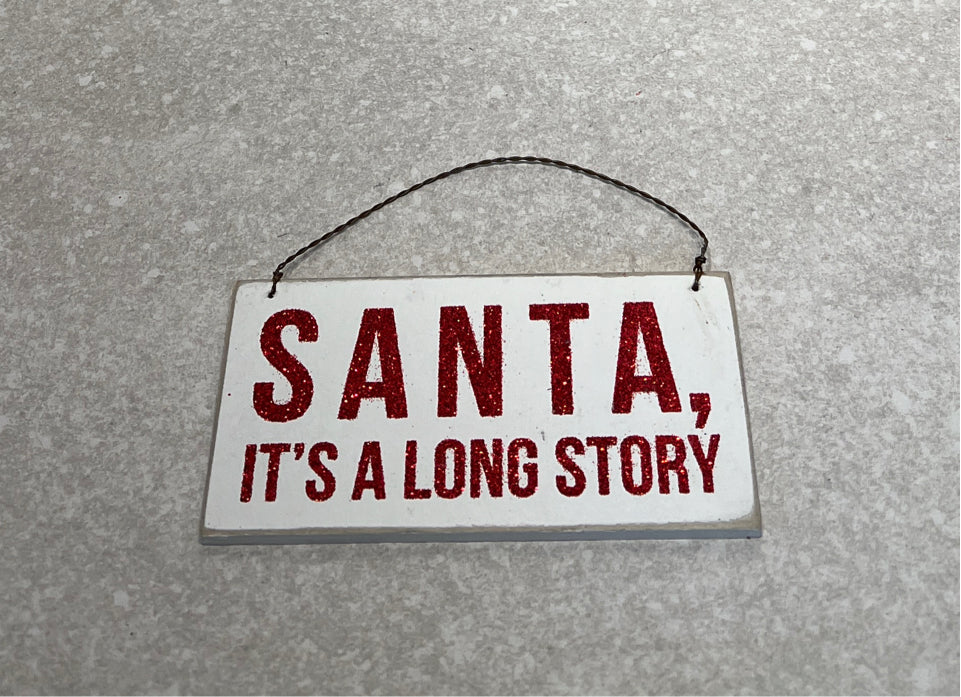Santa Sign