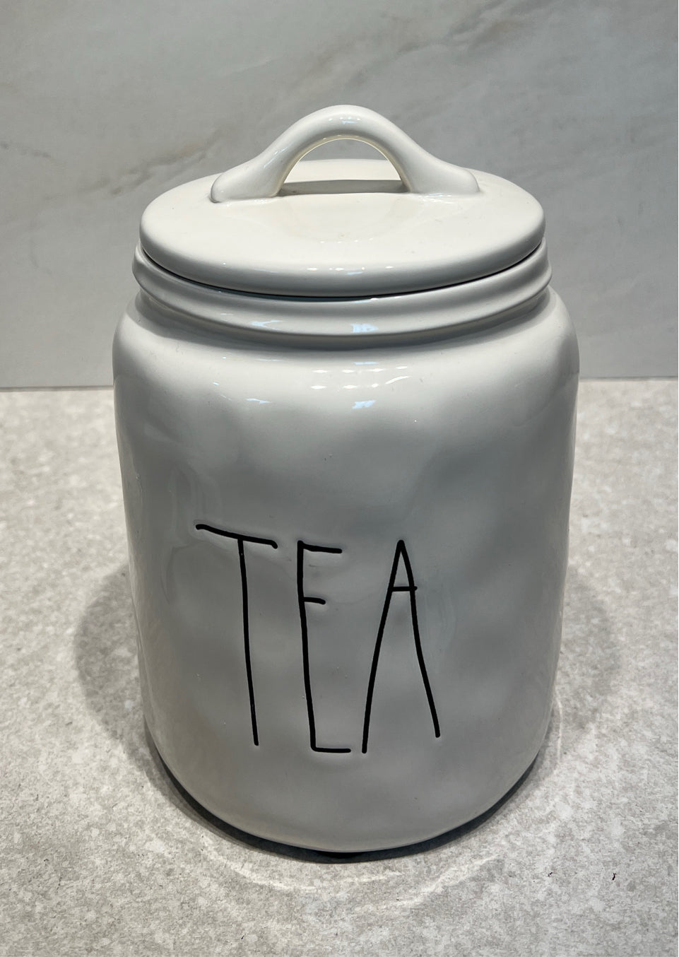 Rae Dunn Covered Tea Jar
