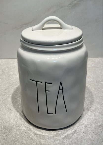 Rae Dunn Covered Tea Jar
