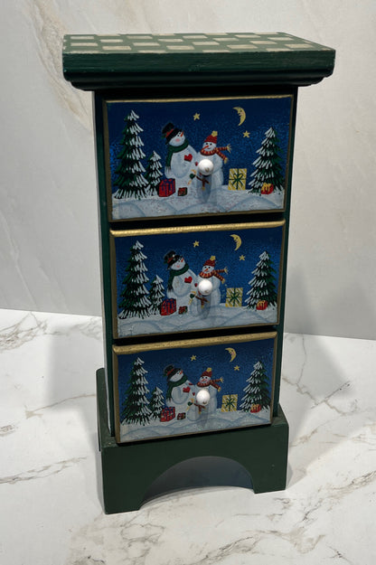 Christmas 3 Drawer