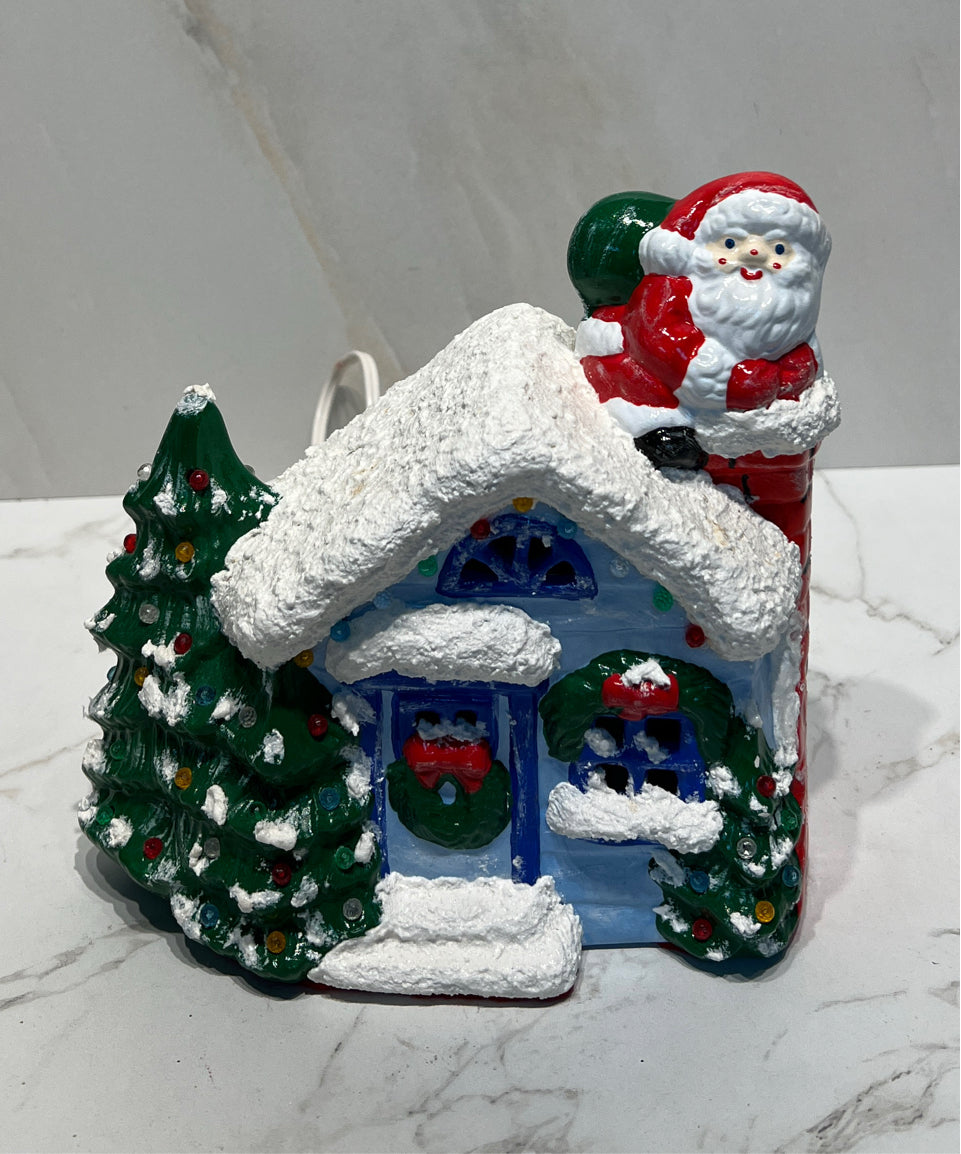 Vintage Lighted House
