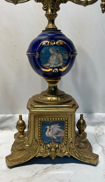 Pair Of Italy Candle Holders