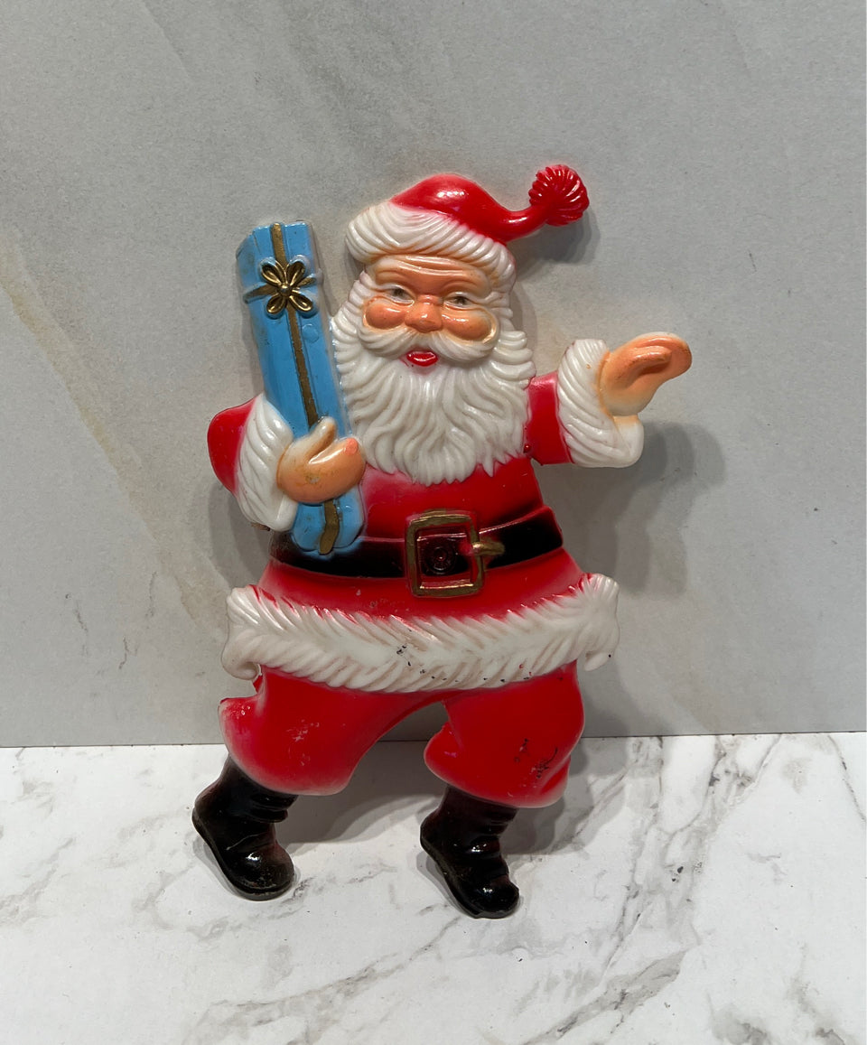 Plastic Santa Decoration