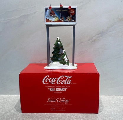 Dept. 56 Coca Cola Billboard