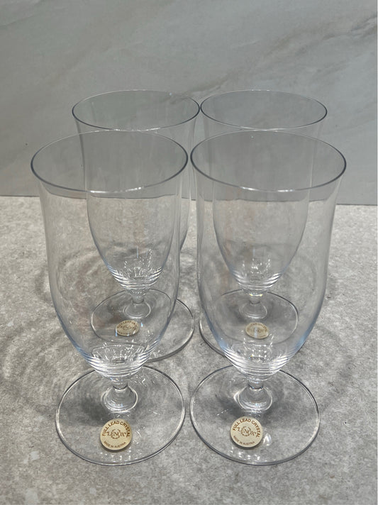 Set of 4 Lenox Ice Tea Glasses