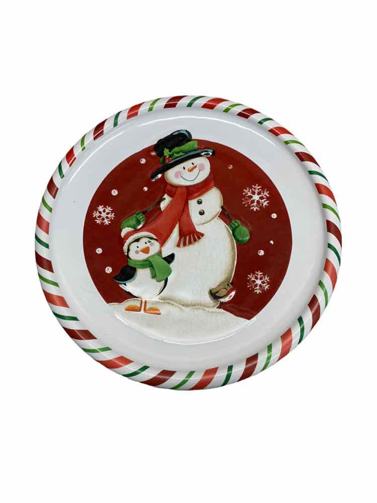 Snowman Plate