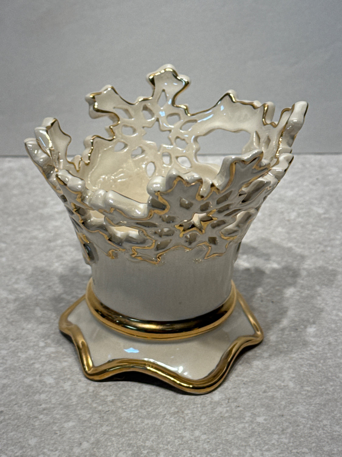 Blue Sky Candle Holder