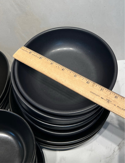 Set of  Black Dishes