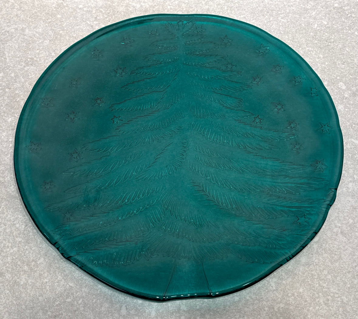 Green Serving Plate