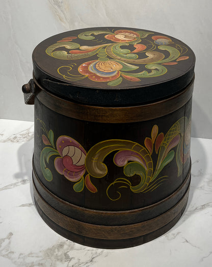 Wood Covered Bucket