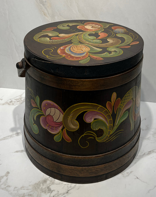Wood Covered Bucket