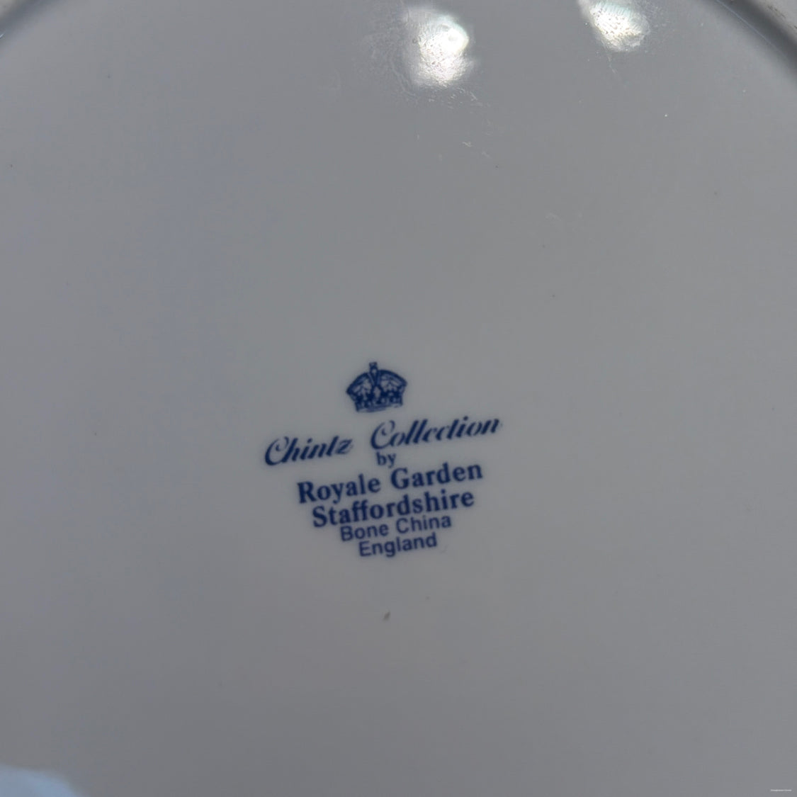 Chintz Plate