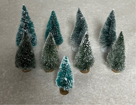 Lot Of Misc Christmas Trees