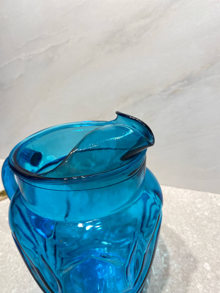 Vintage Blue Pitcher