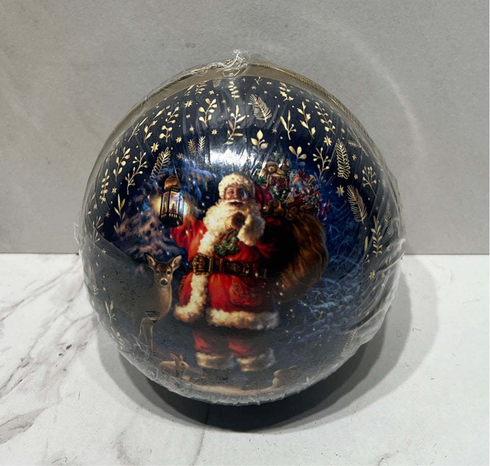 Christmas Paper Mache Ball Germany