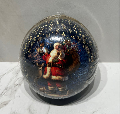 Christmas Paper Mache Ball Germany