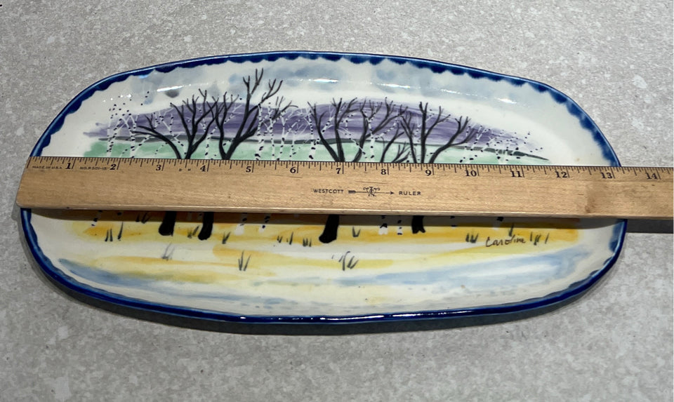 Signed Plate