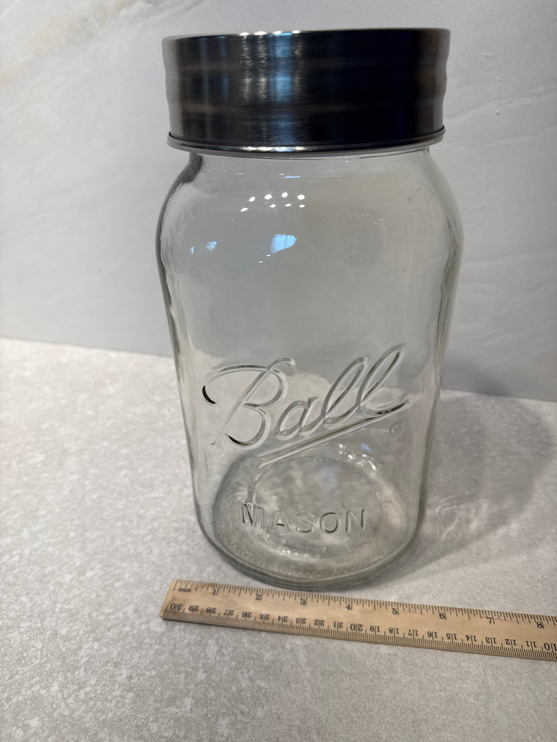 Covered Ball Jar