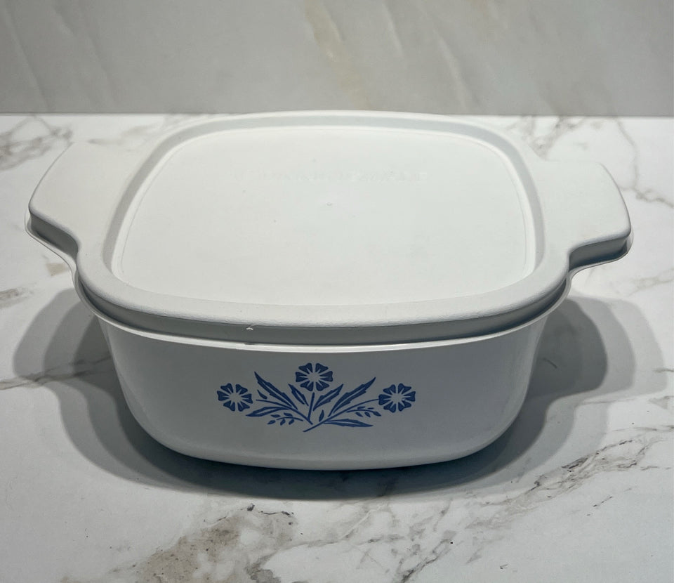 Covered Corningware Bowl