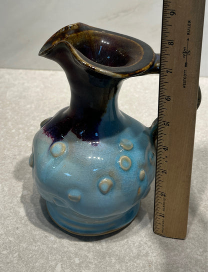 Signed Pottery Pitcher
