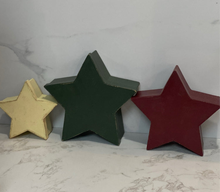 Set of 3 Star Boxes