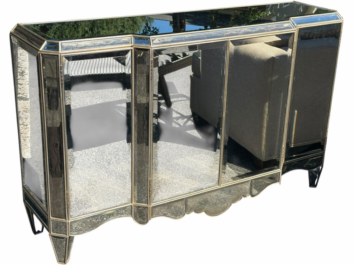 Modern History Mirrored Buffet