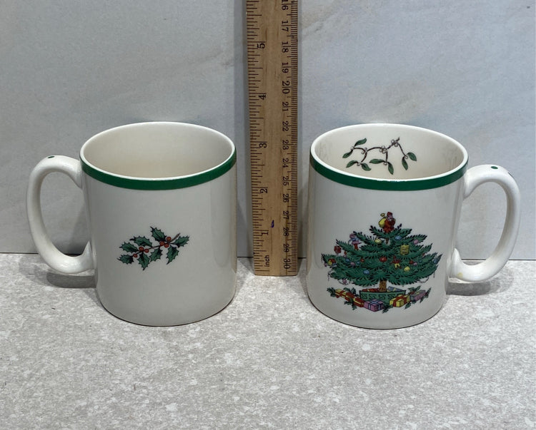 Set of 4 Spode Mugs