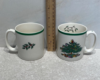 Set of 4 Spode Mugs