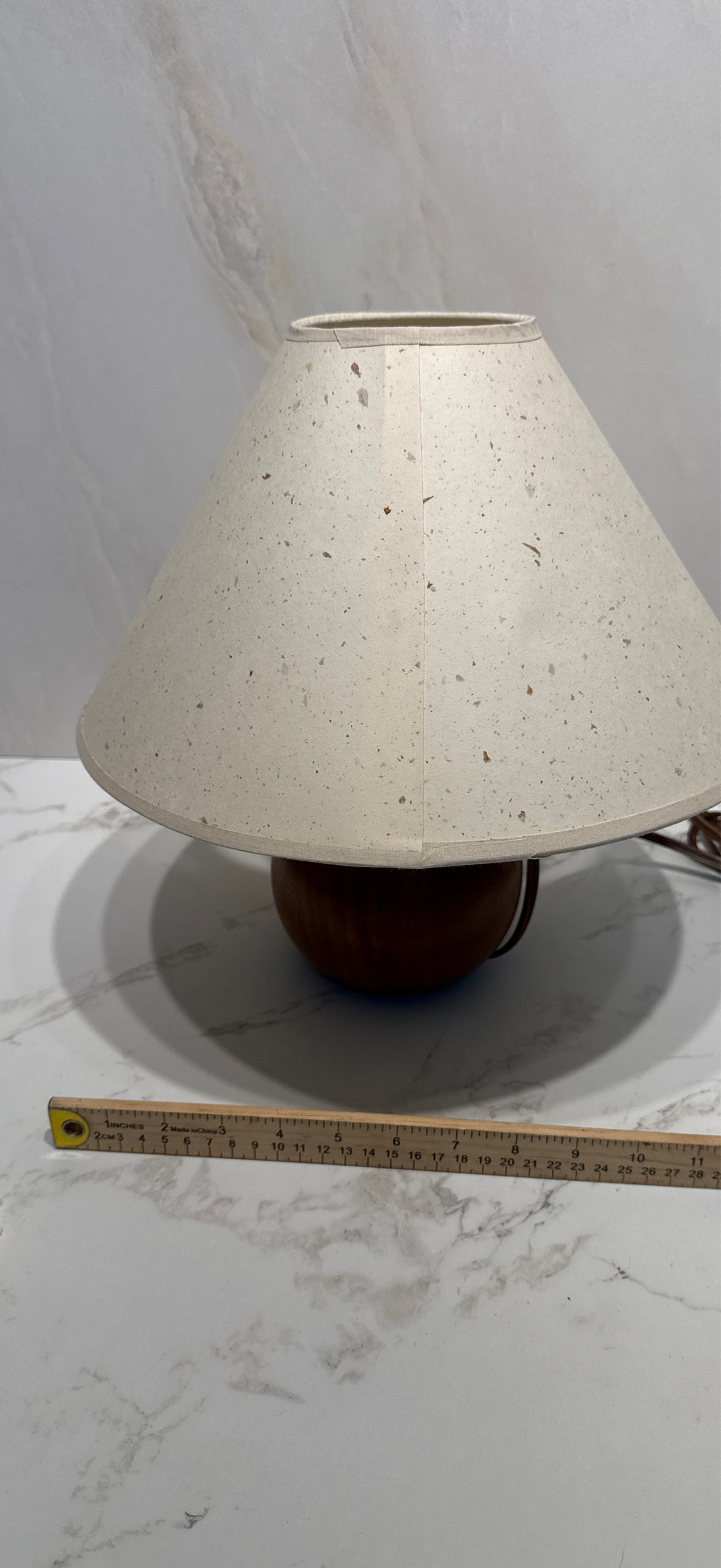 Teak Lamp
