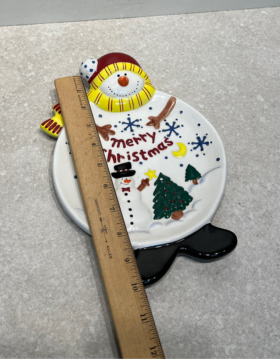 Merry Christmas Plate