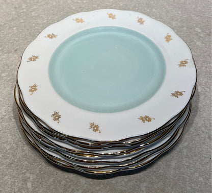 Set of 8 England Plates