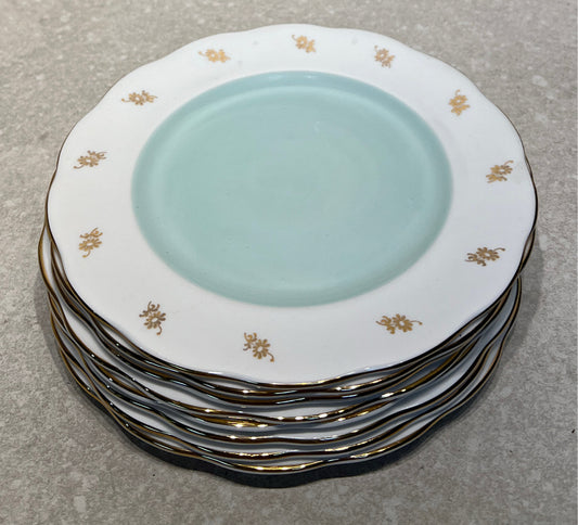 Set of 8 England Plates