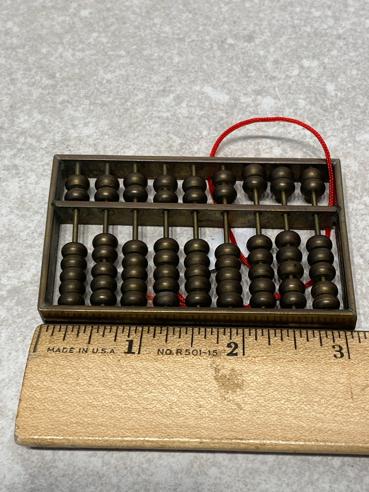 Chinese Brass Abacus