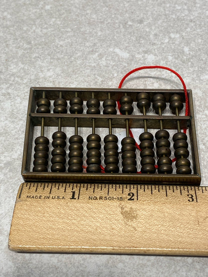 Chinese Brass Abacus