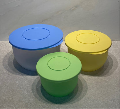 Tupperware Nesting Bowl Set