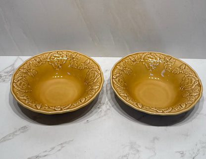 Set of 2 Bordallo Bowls