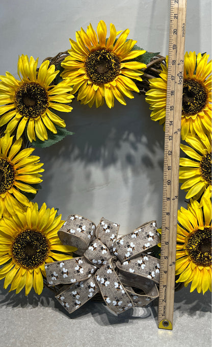 Sunflower Wreath