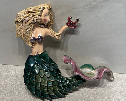 Blue Sky Mermaid Wall Decor