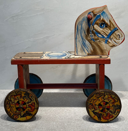 Vintage Wooden Horse