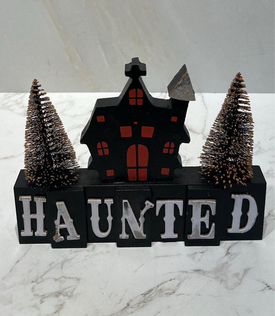 Haunted Sign